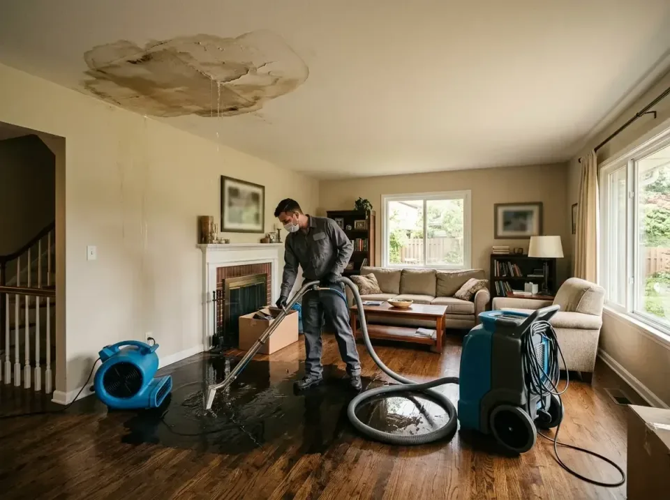 attic-pipe-burst-ceiling-drip-008 — frequently asked questions, Water Damage Restoration & Carpet Care in Andrews, SC